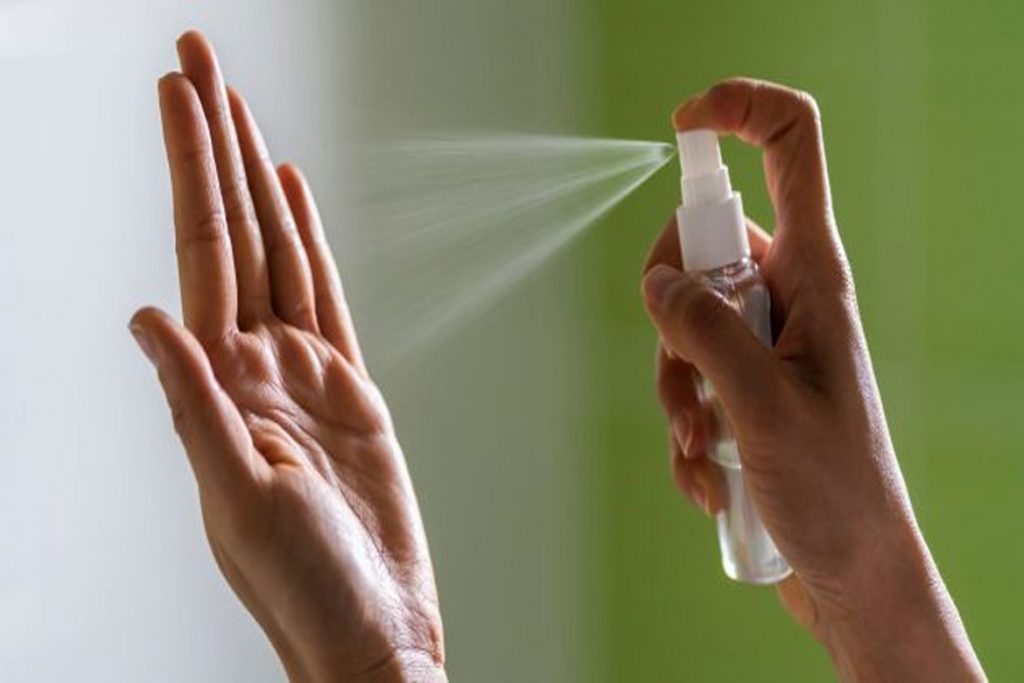5 видов антисептиков спреев для рук и поверхностей - эффект 