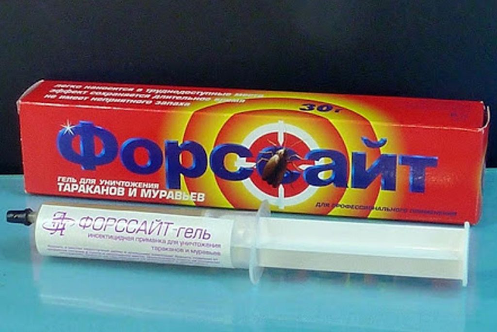 лучшие гели от тараканов Форсайт